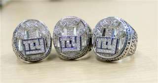 2011 New York Giants Super Bowl Championship rings ring MVP MANNING 