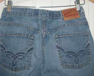 Lucky Brand Victory Rider Low Rise Buttonfly Womens Jeans Size 6 / 28 