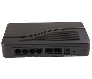 VoIP Analog Terminal Adapter 4 FXS Ports FXS Gateway HT 842R For SOHO 