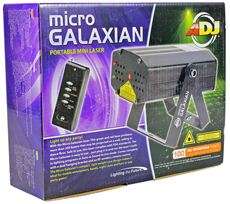 American DJ Micro Galaxian Compact Red/Green Mini Laser Light Effect 