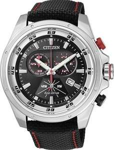 CITIZEN ECO DRIVE CHRONOGRAPH GENTS WATCH AT0975 04E  
