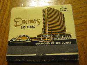 Dunes Hotel & Country Club Las Vegas NV closed 1993  