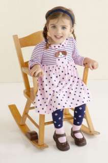 NWT Le Top My Best Friend Fall Dress Tights 12 Months  