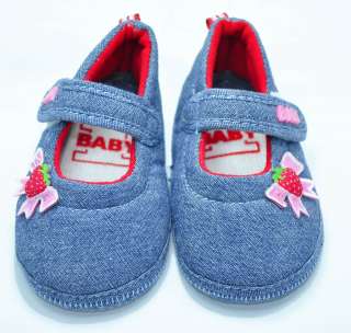 NEW MOM AND ME 6 9 MONTH BABY GIRLS SHOES PRE WALKING CUTE JEANS 