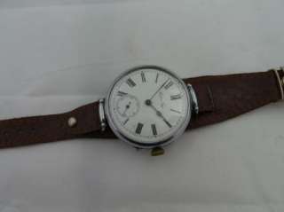Rare WWI Imperial Russian military officers Pavel Buhre wristwatch 