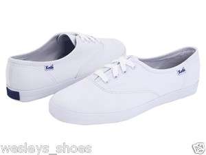 Keds Champion 2K Canvas Oxford Casual Sneakers Lace Up White WF34000 