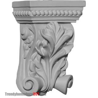   Quality Primed Urethane Corbels W 2 13/16 x D 1 5/8 x H 4 7/16 Wall