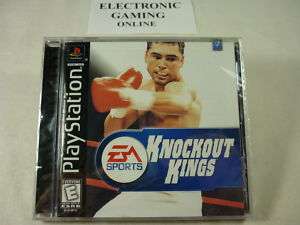 KNOCKOUT KINGS   Playstation PS1 PSX   NEW & Sealed  014633077988 