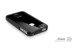 SGP Linear Crystal Series Case SMOOTH BLACK for Apple iPhone 4S  