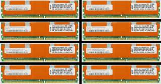 16GB (8X2GB) FOR HP PROLIANT DL360 G5 DL380 G5 DL580 G5 ML150 G3 ML350 