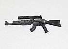   Lot Action Figures Weapons Army Ak 47 Gun Scoped MPK5 M16 Colt Mag