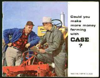 Case Buyers Guide 1964 Tractor Catalog  