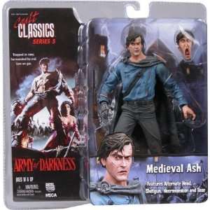 Neca Cult Classics Medieval Ash Figur   Army of Darkness / Armee der 