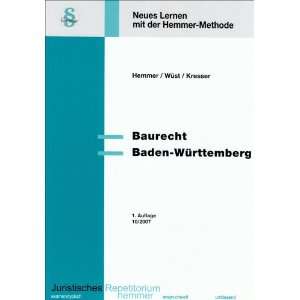 Baurecht Baden Württemberg Neues Lernen mit der Hemmer Methode 