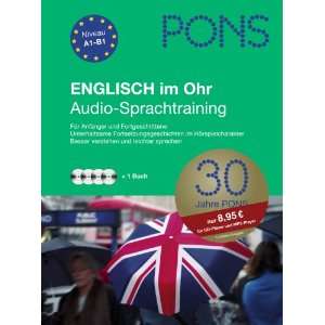 PONS Englisch im Ohr, 4 Audio CDs m. Begleitbuch  Pons 