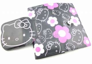BLACK Hello Kitty Big Face Purses Wallet with Zip party Favour  