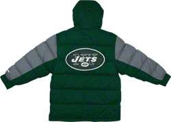 New York Jets Youth Heavyweight Quilted Parka 
