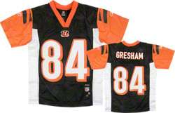 Jermaine Gresham Youth Black Reebok NFL Cincinnati Bengals Jersey 