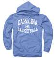 North Carolina Tar Heels Light Blue Reversal Basketball Hooded 