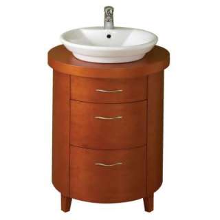 Westbourne 20.125 in. W x 23.75 in. D x 35 in. H Vanity in Cherry with 