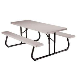 Lifetime6 ft. Folding Picnic Table with Benches
