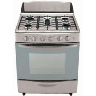 Mabe 30 in. Freestanding Gas Range in Stainless Steel EM1765XO at The 