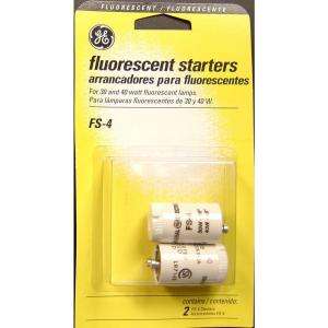 GE 30  and 40 Watt Fluorescent Lamp Starters (2 Pack) 80620 at The 