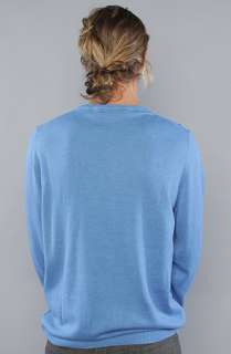 WeSC The Jagger Sweater in Clear Blue Melange  Karmaloop   Global 