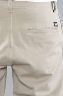 KR3W The Klassic Chino Pants in Dark Khaki  Karmaloop   Global 