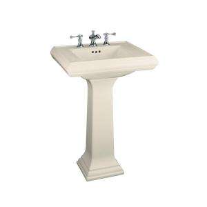   Pedestal Combo Bathroom Sink in Almond K 2238 4 47 