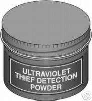 ULTRAVIOLET THIEF DETECTION POWDER  