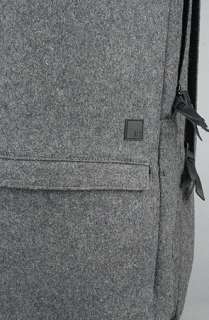 Hex The Varsity Sonic Backpack in Charcoal Wool  Karmaloop 