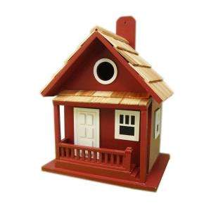Home Bazaar The Cottage Kabin Birdhouse (Red) HB 9028RS at The Home 