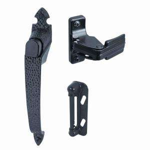 Prime Line Colonial Black Screen Door Latch Set K 5079 at The Home 