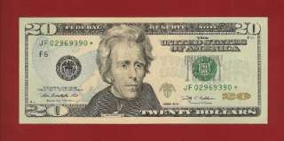 US CURRENCY 2009★ $20 ATLANTA ★STAR★ NOTE in GEM Perfect grade 