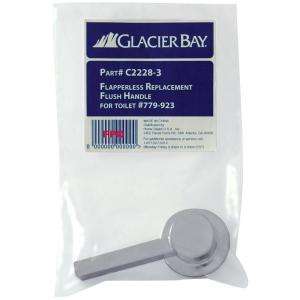 Glacier Bay Flapperless Flush Handle Chrome C2228 3 