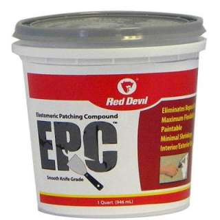 EPC 1 qt. Elastomeric Smooth Knife Grade Patching Compound 0704 at The 