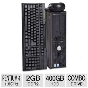 Dell OptiPlex GX520 Desktop Computer   Intel Pentium 4 3GHz, 2GB DDR2 