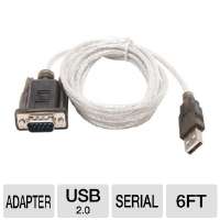 Click to view Sabrent 6 Ft USB 2.0 to Serial DB9 Adapter w/ Male 