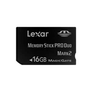 Lexar 16GB Platinum II Memory Stick PRO Duo Card 