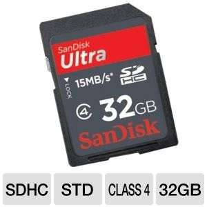 Sandisk SDSDRH032GA11 Ultra II SDHC Card   32GB, Class 4, 15MB/s 