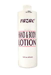 RAZAC HAND & BODY MOISTURIZER/PROTECTANT LOTION 16 OZ.  
