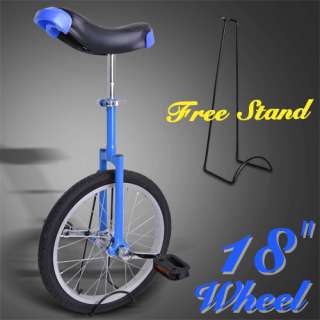 18 Wheel Unicycle w/ Free Stand 1.75 Skidproof Butyl Tire Cycling 