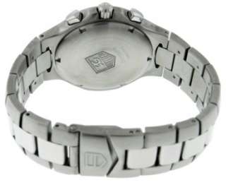   Tag Heuer Kirium CL1111 0 Chronograph Stainless Steel Date Watch. Box