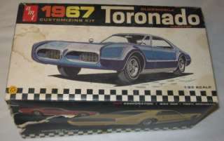 Original AMT 1/25 1967 Oldsmobile Toronado Plastic Model Kit #6937 