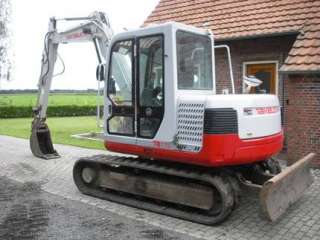 Takeuchi TB 175 Minibagger 7.5to  Schnellwechsler + Tieflöffel in 