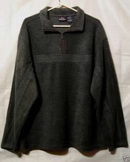 NWT Bugle Boy Fleece 1/4 Zip Shirt/Jacket Rib Trim 48C  