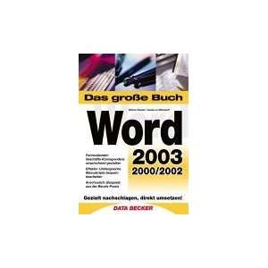   Word 2003  Wolfram Gieseke, Claudia von Wilmsdorff Bücher
