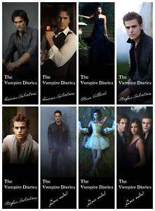 Vampire Diaries   8 Lesezeichen #3   Damon Stefan ★  