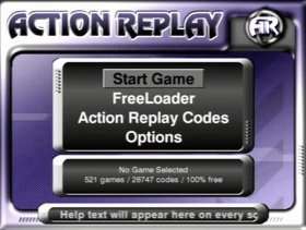 Gamecube Action Replay (Wii compatible)  Games